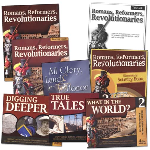 History Revealed: Romans, Reformers, Revolutionaries - Full Family Curriculum Pack