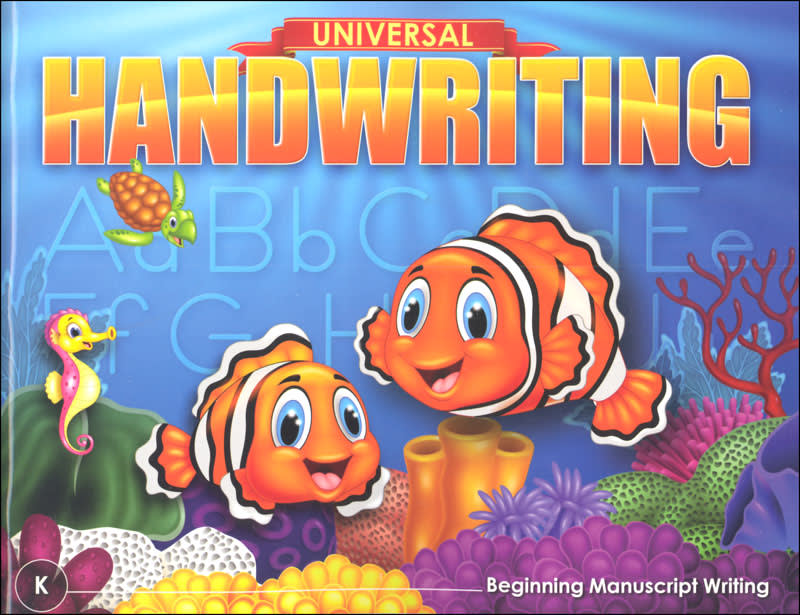 Universal Handwriting K: Beginning Manuscript (2022)