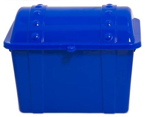 Junior Treasure Chest - Opaque Blue