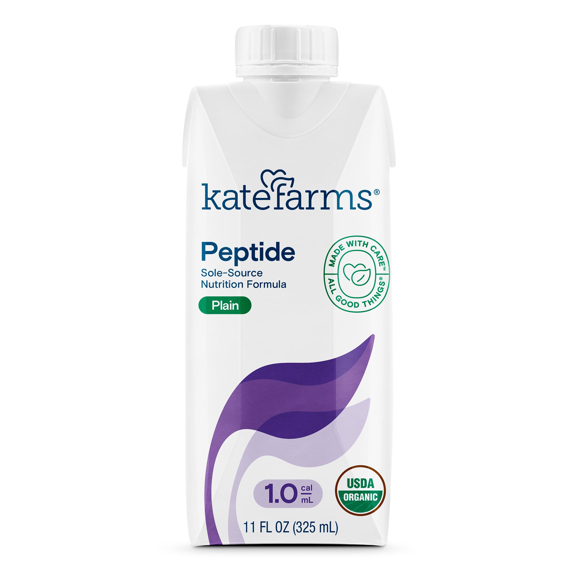 Kate Farms Peptide 1.0 Sole-Source Nutrition Formula, 11-ounce carton MK 1184935
