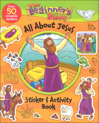 Beginner's Bible All About Jesus Sticker and Activity Book