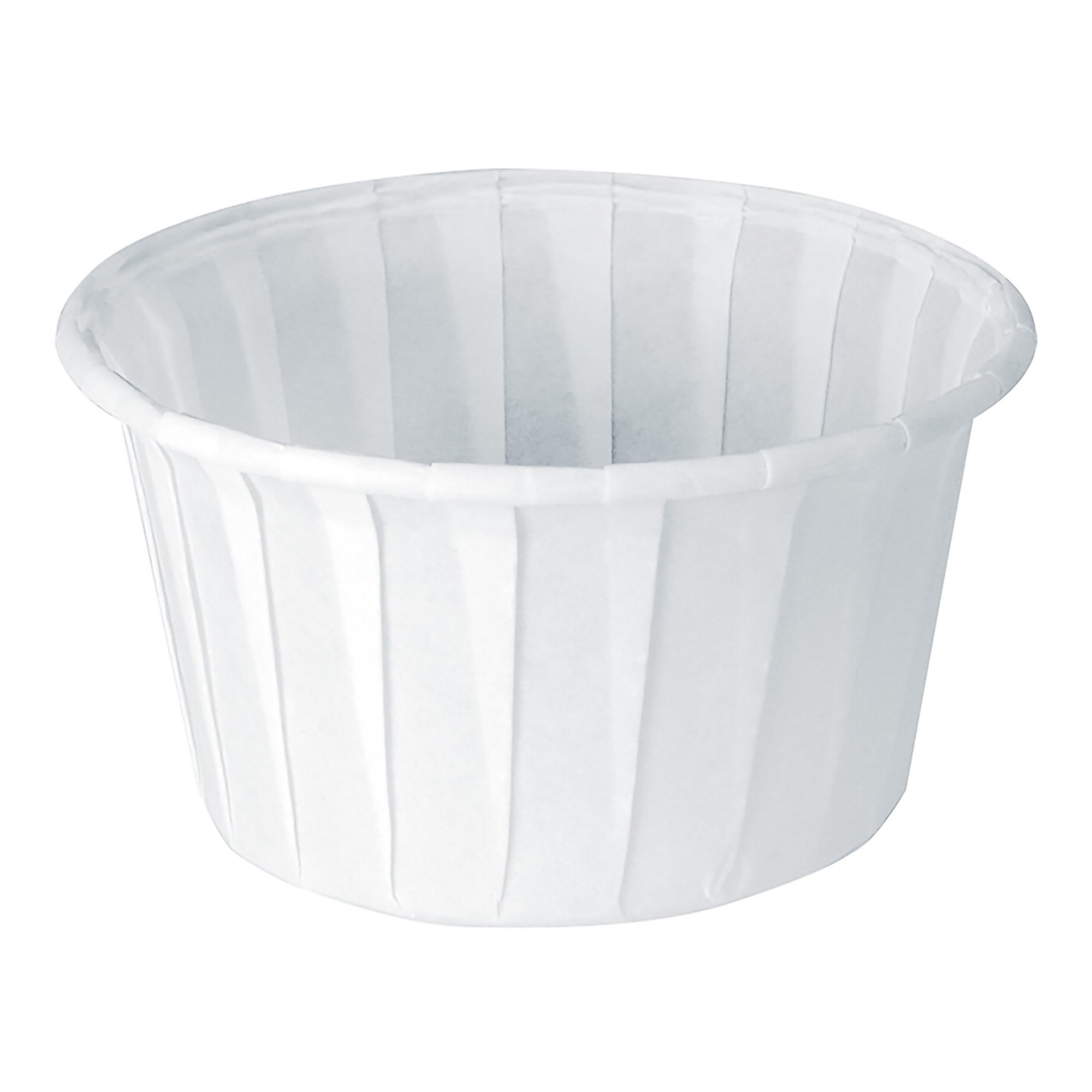 Solo Paper Souffl Cup, White, 4-ounce capacity MK 862812