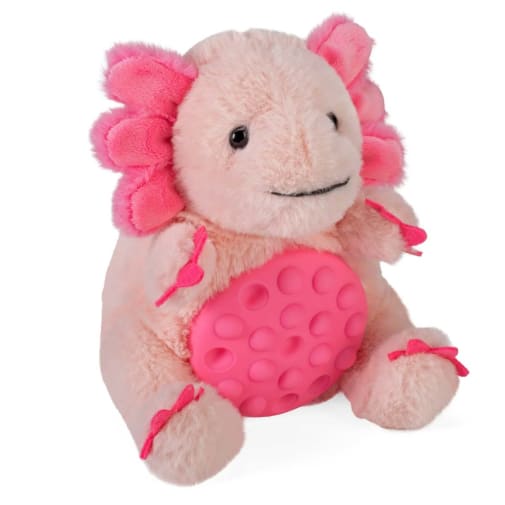 Poppykins Mini Axolotl 7.5" Plush