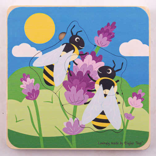 Lifecycle Layer Puzzle - Honeybee