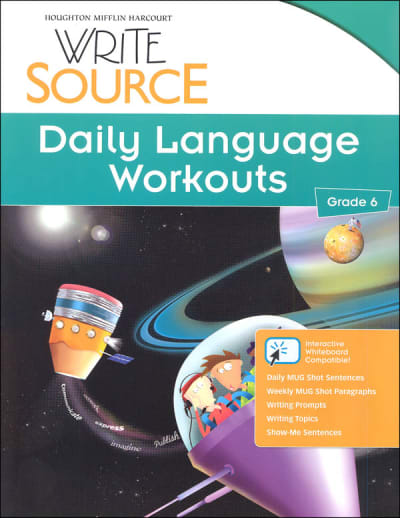 Write Source (2012 Edition) Grade 6 Daily Language Workouts