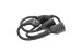 AC Power Cord, 2 Way Splitter, 5-15P Low Profile Angled to 5-15R x 2, 16AWG, 14in, Black