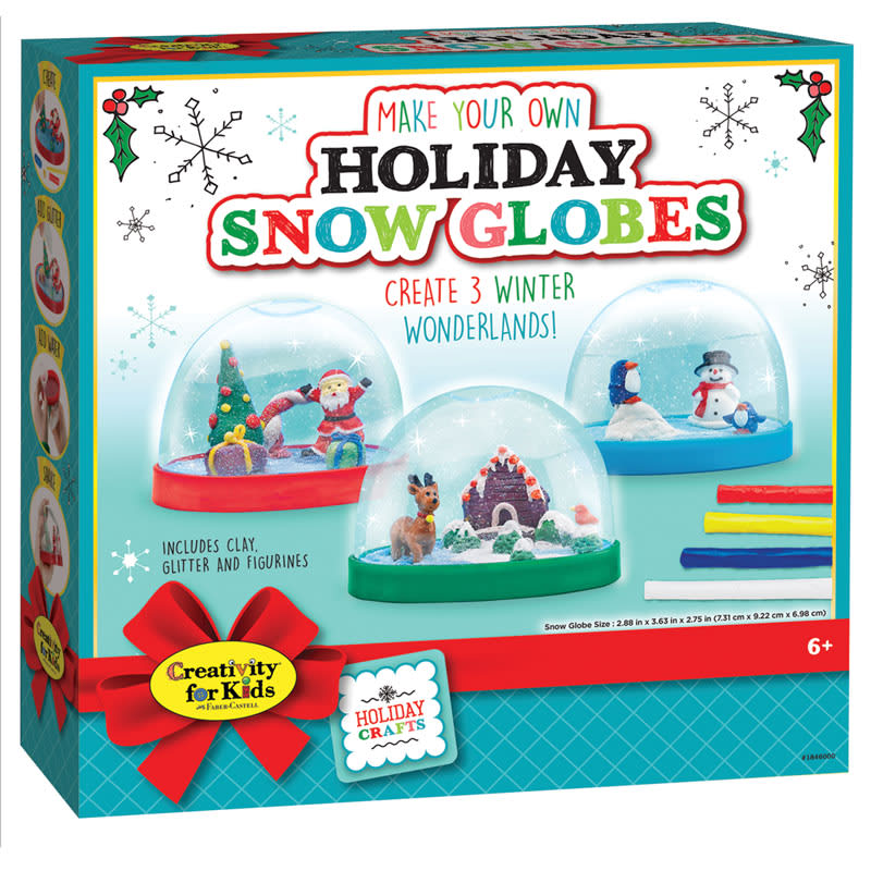Make Your Own Holiday Snow Globes | Faber-Castell Creativity for Kids