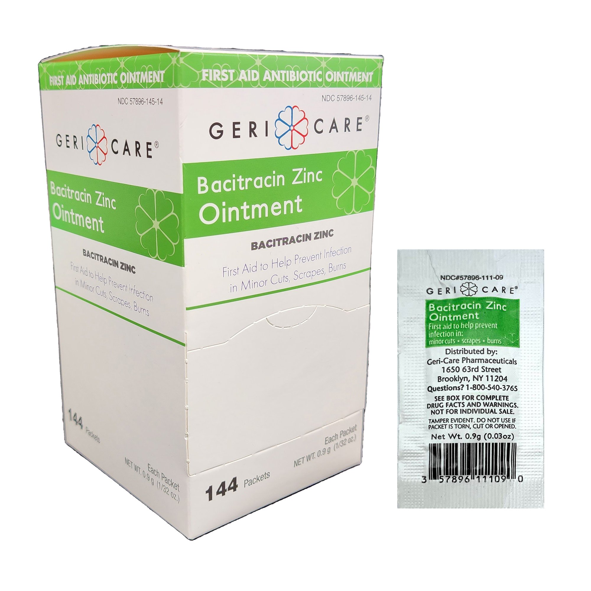 Geri-Care Bacitracin Zinc First Aid Antibiotic MK 1220888