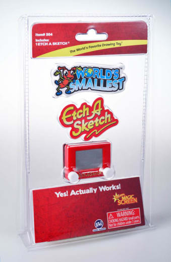 World's Smallest Etch-a-Sketch