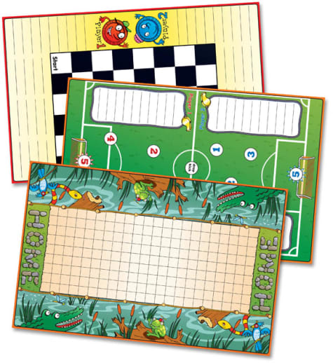 Zaner-Bloser Spelling Connections Grade 5 Game Mats (2012 edition)