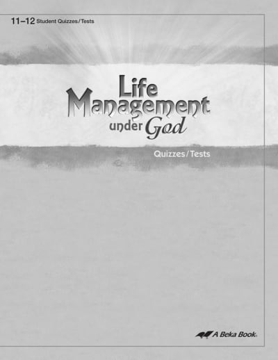 Life Management Under God Quiz and Test Book