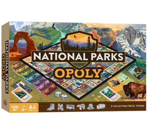 National Parks Opoly Game