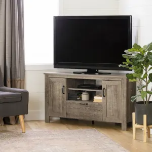 Corner TV Stand, for TVs up to 48 inches