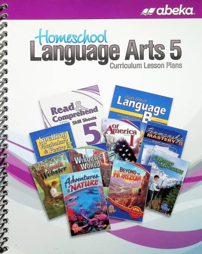 Abeka Language Arts 5 Homeschool Curriculum Lesson Plans (2nd edition)