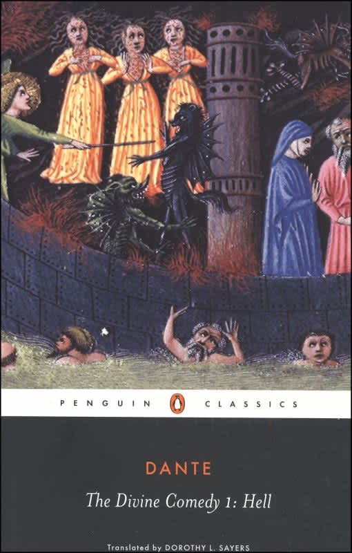 Divine Comedy 1枚 The Divine Comedy I: Hell by Dante (Penguin Classics)