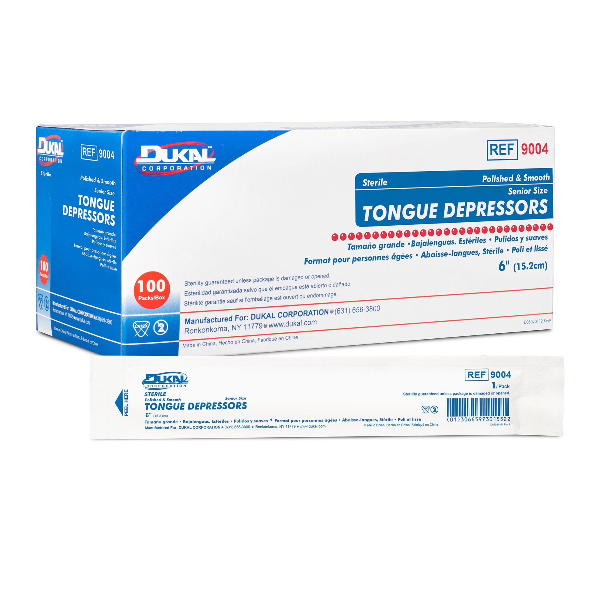 Dukal Individually Wrapped Tongue Depressors MK 562303