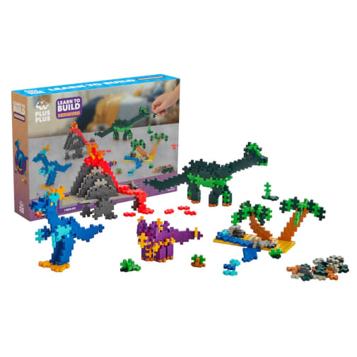 Plus-Plus Learn to Build - Dinosaurs