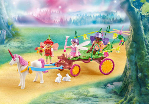 Playmobil Children Fairies with Unicorn Carriage (Fairies)