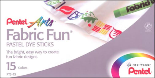 Fabric Fun Pastel Dye Sticks - 15