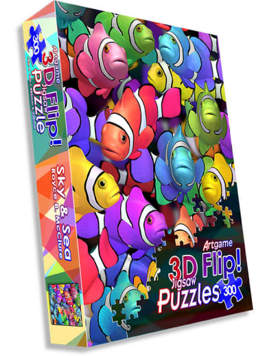 Artgame Sky & Sea 3D Flip Puzzle (300 pieces)