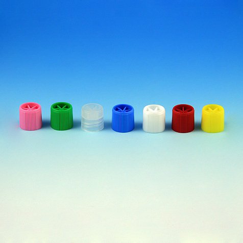 Tube Closure Globe Scientific Screw Cap NonSterile Yellow MK 1088252