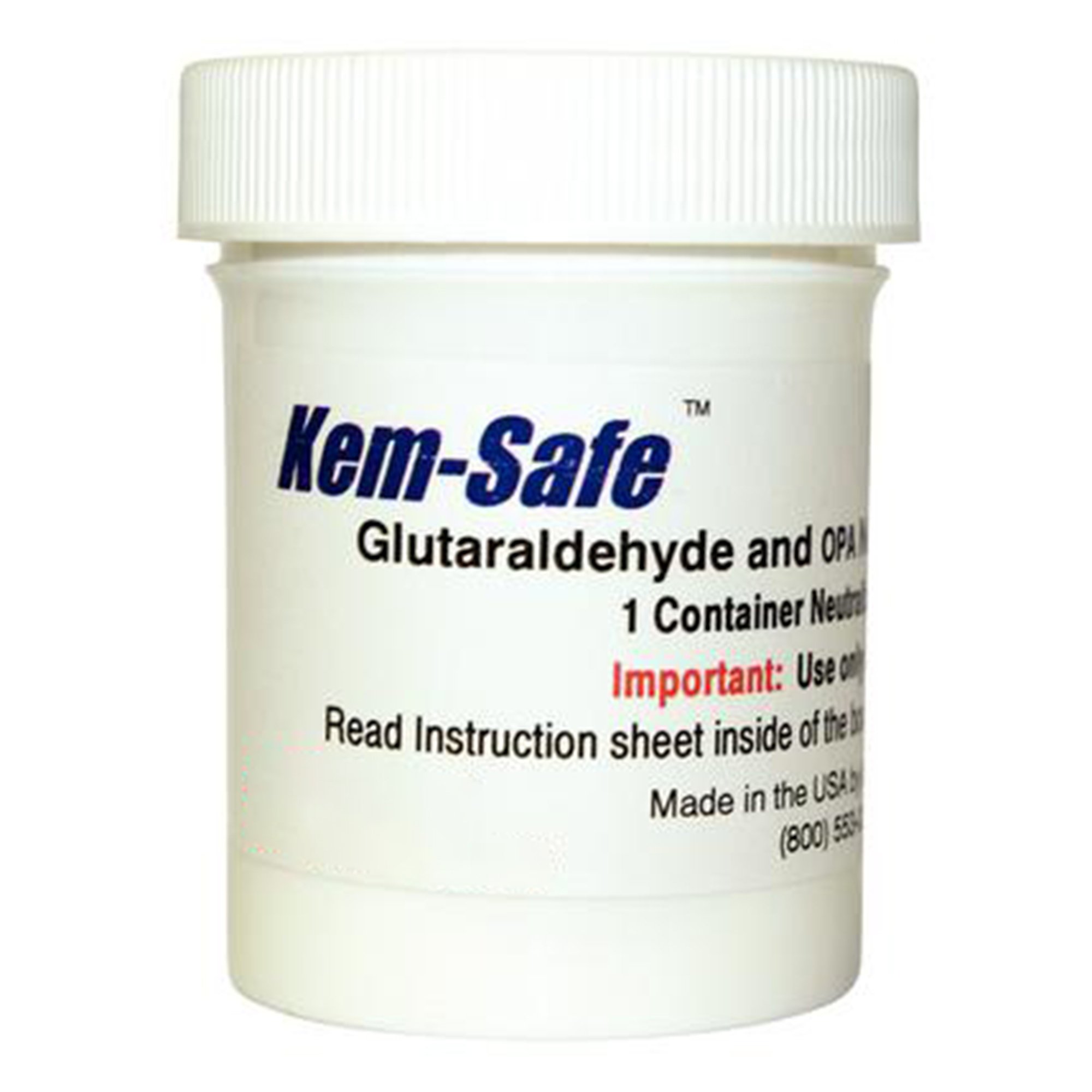 Kem-Safe OPA/Glutaraldehyde Neutralizer, 6-ounce Container MK 676930