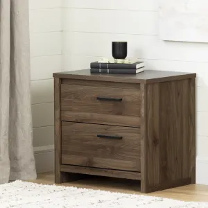 2-Drawer Nightstand - End Table with Storage