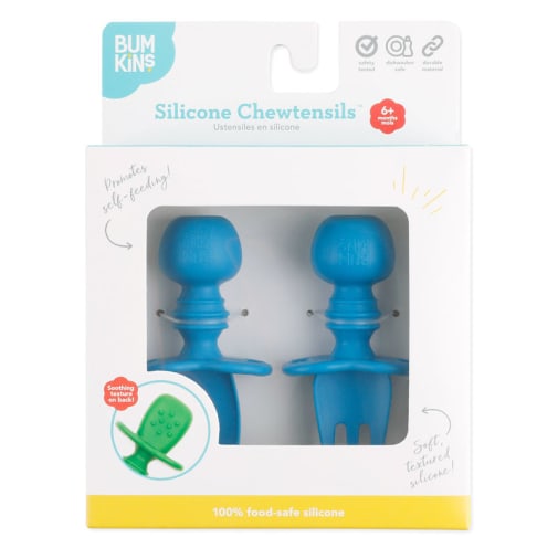 Silicone Chewtensils - Dark Blue