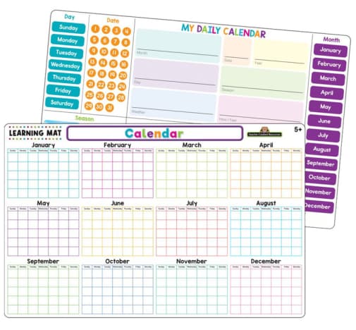 Calendar Learning Mat