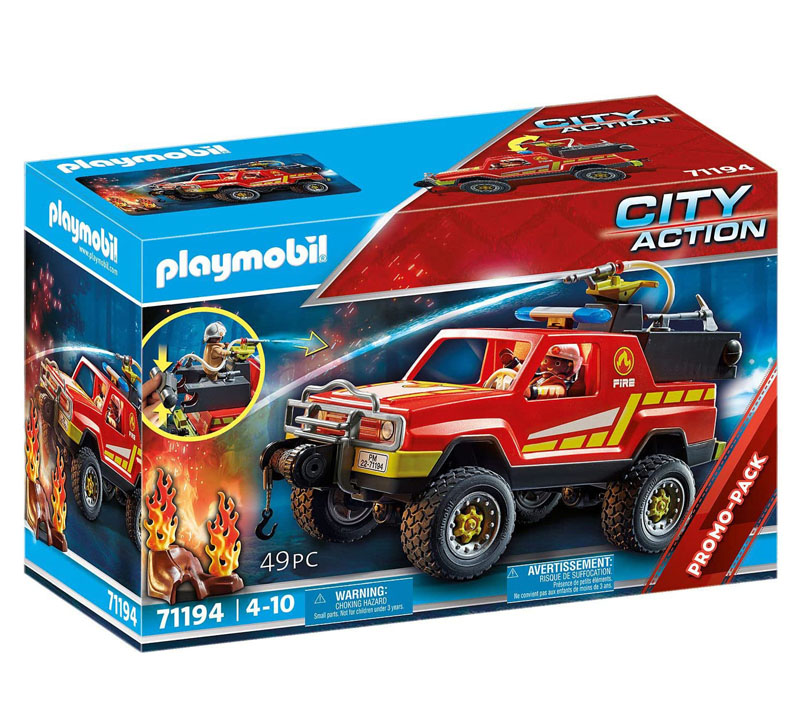 Playmobil Rescue Vehicle: Us Ambulance City Action Multicolor
