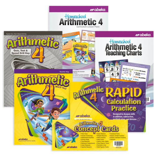 Abeka Arithmetic 4 Parent Kit (5th Edition)