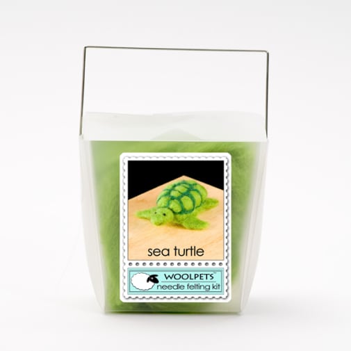 Needle Felting Kit: Sea Turtle