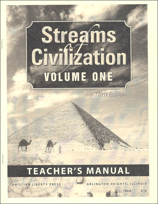 Streams of Civilization Volume One Teacher