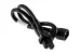 AC Power Cord, C14 to C15, 14AWG, 5ft, Black