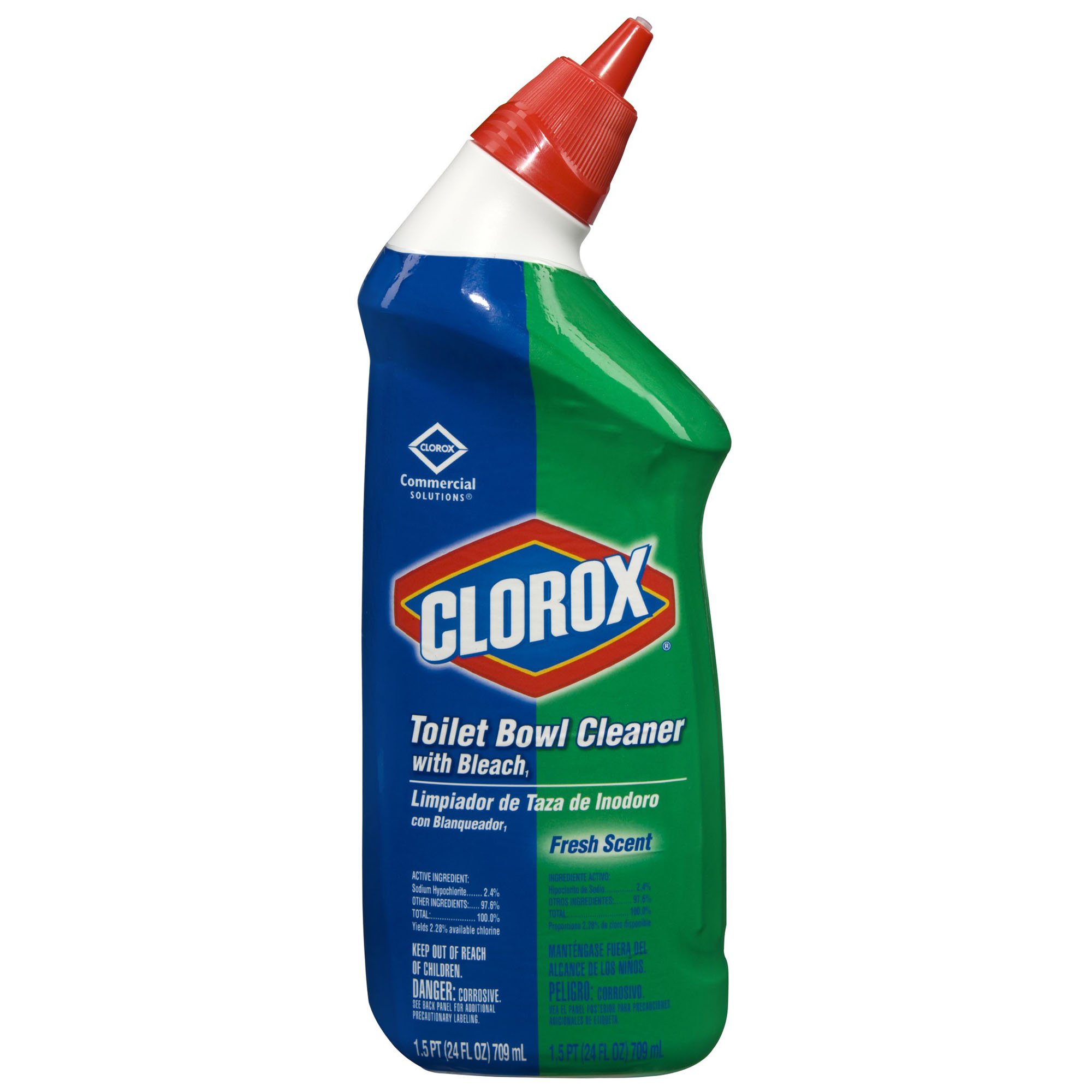 Clorox Toilet Bowl Cleaner, Fresh Scent, 24 oz. MK 940916