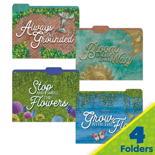 Curiosity Garden File Folders
