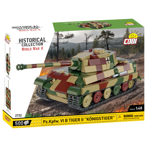 Pz. Kpfw. VI B Tiger II Konigstiger - 500 pieces (World War II Historical Collection)