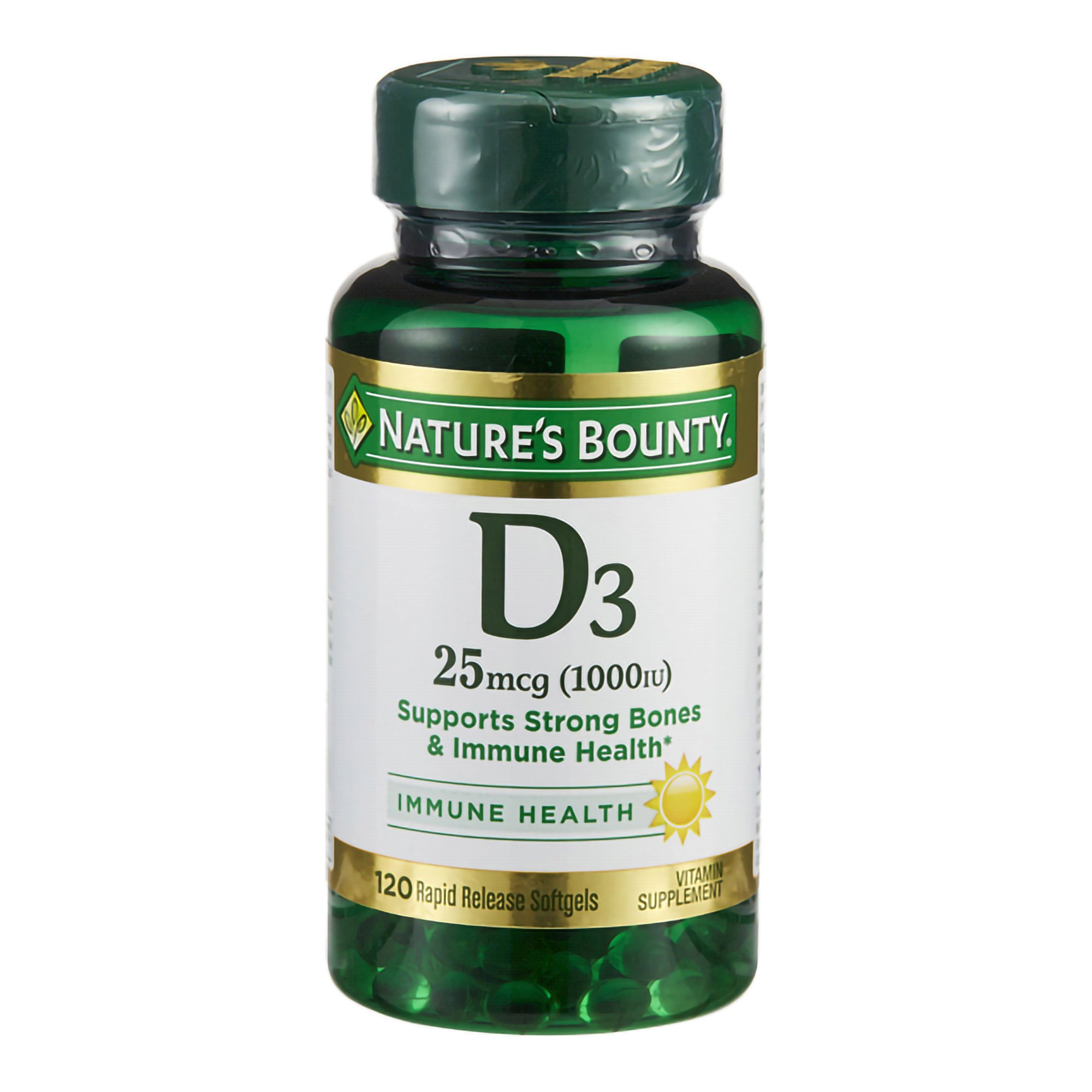 Nature's Bounty Vitamin D-3 Supplement MK 852699