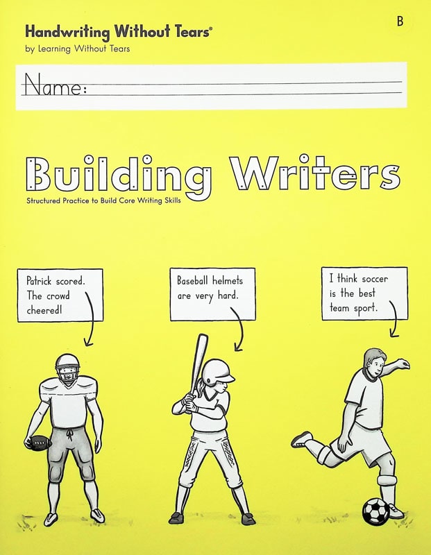 Building Writers Student Workbook B (Grade 1)