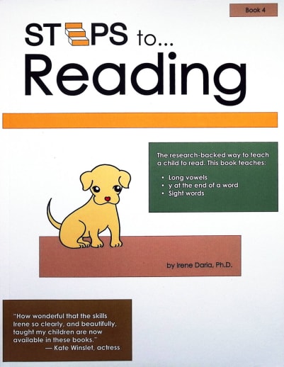 Steps to Reading Book 4: Long Vowels & Y at the End