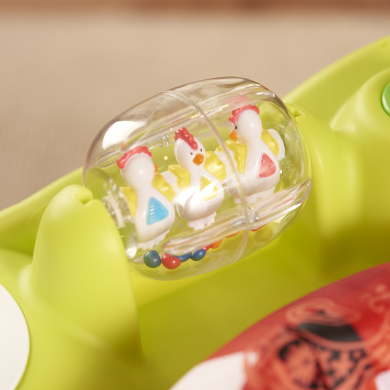 ExerSaucer® Bouncing Activity Saucer (Playful Pastures) Lifestyle Photo ExerSaucer® Bouncing Activity Saucer (Playful Pastures) Lifestyle Photo