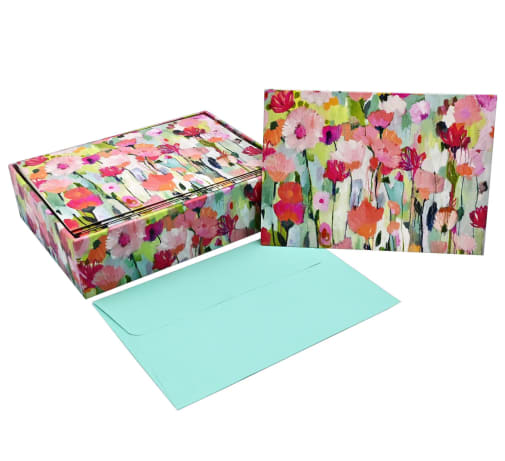 Spring Meadow Boxed Note Cards