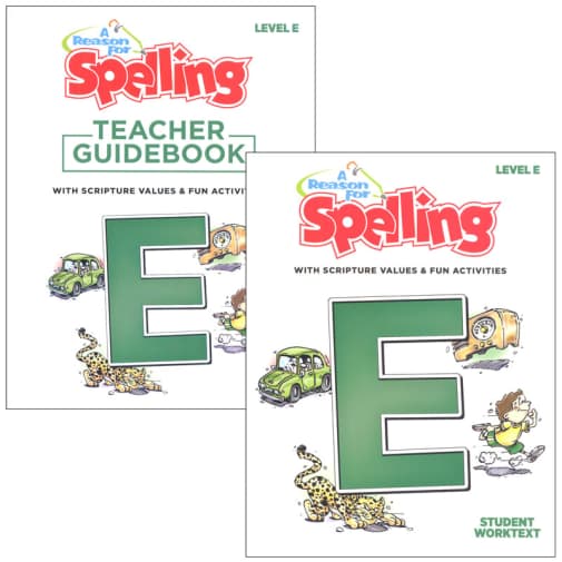 A Reason for Spelling E Homeschool Set (2nd Edition)