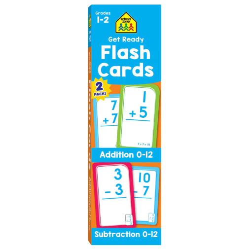 Addition & Subtraction Flash Card 2-packs