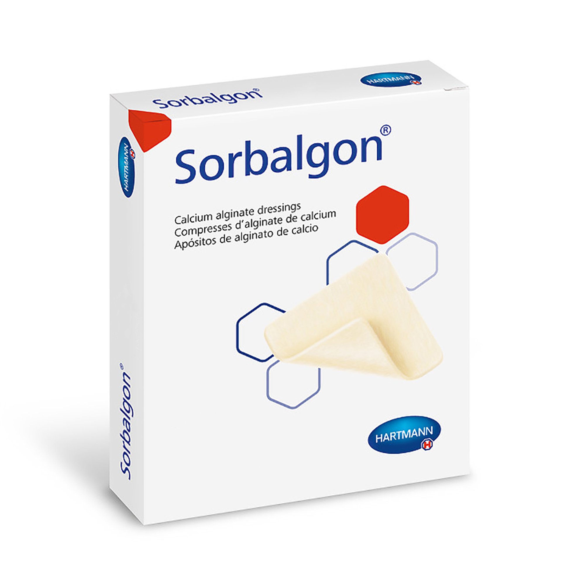 Alginate Dressing Sorbalgon 4 X 8 Inch Rectangle MK 1195618