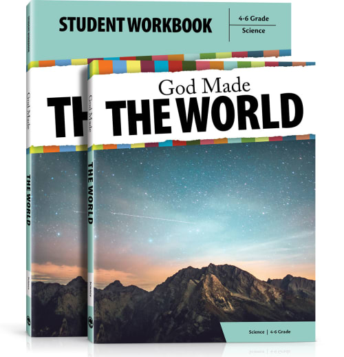 God Made the World Set (Textbook & Student Workbook)