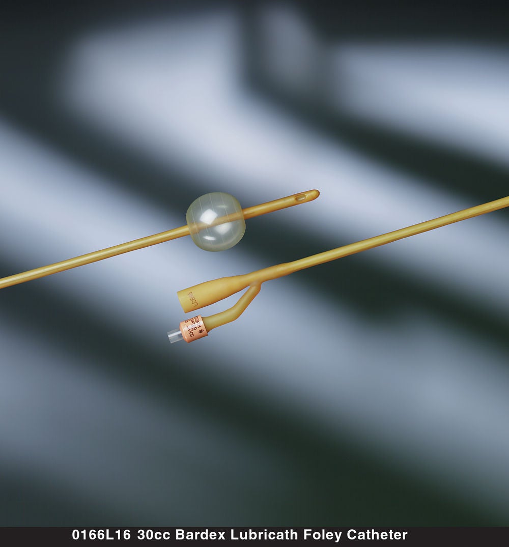 Bardex Lubricath Foley Catheter, 16 Fr., Standard MK 160200