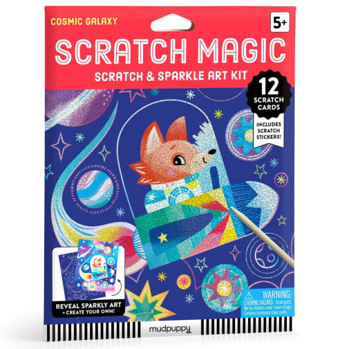 Cosmic Galaxy Scratch Magic: Scratch & Sparkle Art Kit