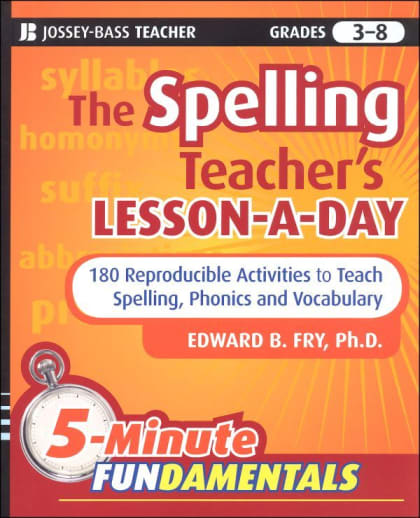 Spelling Teacher's Lesson-a-Day