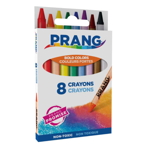 Prang Crayons 8 Colors Set